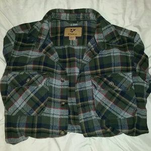 Men's Green flannel